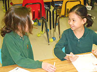 Kingsley Students Reading